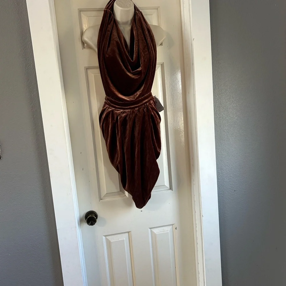 Fashion Nova Rich Brown Velvet Cover